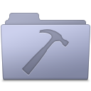 Developer Folder Lavender Icon 128x128 png